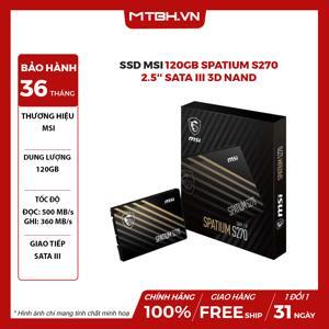Ổ cứng SSD MSI Spatium S270 120GB