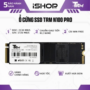Ổ cứng SSD NVMe TRM N100 Pro 128GB