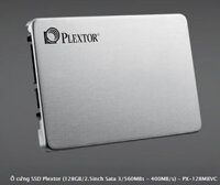 Ổ cứng SSD Plextor (128GB/2.5inch Sata 3/560MBs - 400MB/s) - PX-128M8VC