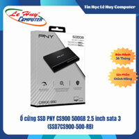 Ổ cứng SSD PNY CS900 500GB 2.5 inch sata 3 (SSD7CS900-500-RB)