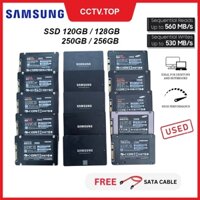 Ổ cứng SSD SAMSUNG 1TB, 500GB, 250GB, 120GB - Hàng tháo máy Sức khỏe cao, SSD 2.5" dùng cho laptop, pc, Box