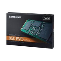 Ổ cứng SSD Samsung 860 EVO 250GB M.2 2280 (Đọc 540MB/s - Ghi 520MB/s) (SamSung, 250GB)