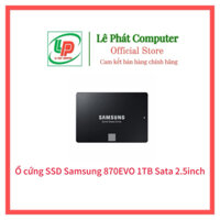 Ổ cứng SSD Samsung 870 EVO 1TB 2.5" Sata 3 (MZ-77E1T0BW)  - Hàng chính hãng - Bảo hành 36 Tháng