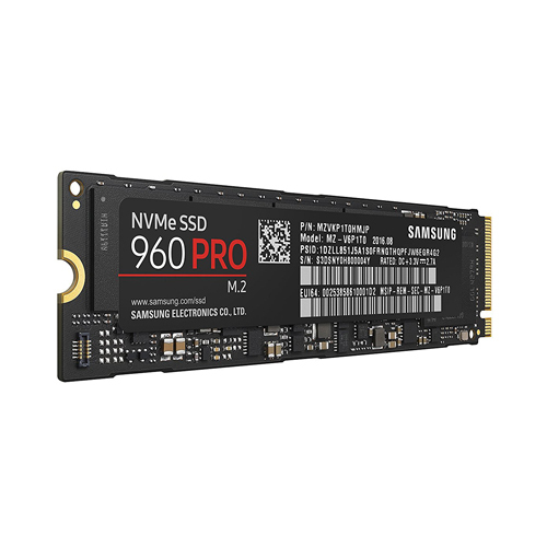 Ổ cứng SSD Samsung 960 PRO 1TB NVMe M.2 (MZ-V6P1T0BW)