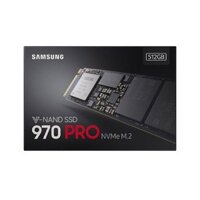 Ổ cứng SSD Samsung 970 PRO 512GB M.2 2280 PCIe NVMe 3x4 (Đọc 3500MB/s - Ghi 2300MB/s) (M.2 NVMe, SamSung, 512GB)