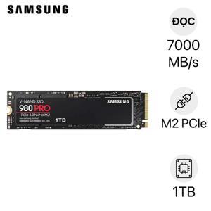 Ổ cứng SSD Samsung 980 PRO 1TB PCIe NVMe MZ-V8P1T0BW