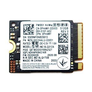 Ổ cứng SSD Samsung NVMe PM991 M.2 PCIe 512GB