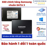 Ổ cứng SSD SATA 3 2.5in hàng bóc máy chính hãng Samsung 120G sức khoẻ tốt