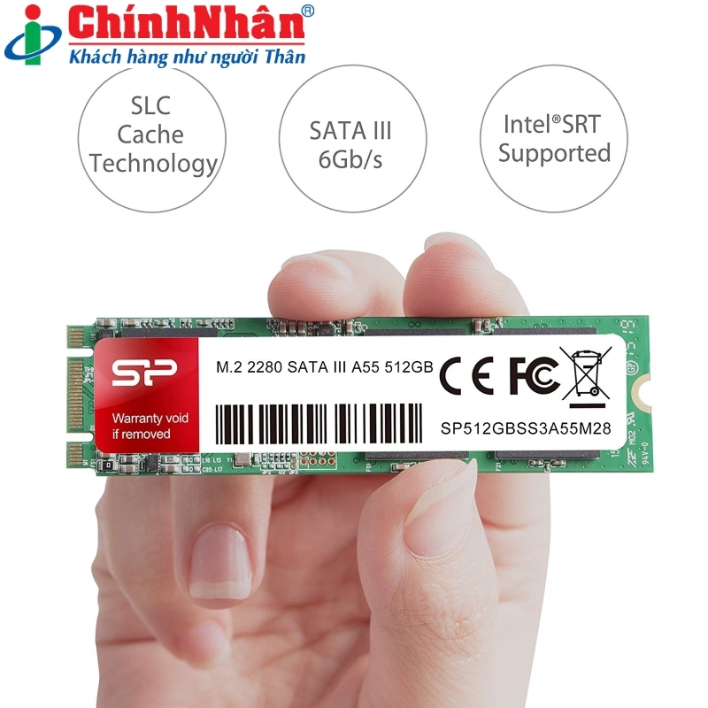 Ổ cứng SSD SILICON A55 SP512GBSS3A55M28
