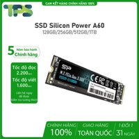 Ổ cứng SSD SILICON A60 (M2.PCIe 3x4) 128GB/256GB/512GB/1TB | Phù hợp cả Laptop và PC - Hàng chính hãng | TPST Shop