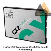 Ổ cứng SSD TeamGroup 256Gb CX2 Sata III Chính Hãng                         &nbsp(&nbspMới&nbsp)