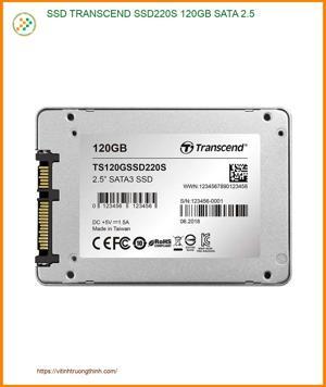Ổ cứng SSD Transcend 220S 120GB TS120GSSD220S