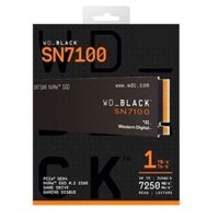 Ổ cứng SSD WD Black SN7100 1TB PCIe Gen4 x4 NVMe M.2 2280 WDS100T4X0E