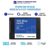 Ổ cứng SSD WD Blue 500GB SATA III 2.5" (WDS500G3B0A) - Hàng Chính Hãng - Bảo Hành 3 Năm