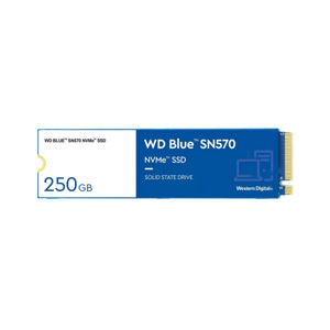 Ổ cứng SSD WD Blue SN570 250GB NVMe PCIe Gen3x4 WDS250G3B0C