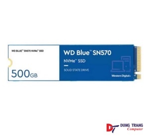 Ổ cứng SSD WD Blue SN570 500GB  NVMe PCIe Gen3x4 WDS500G3B0C