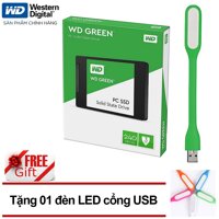 Ổ Cứng SSD WD Green 240GB 3D NAND - WDS240G2G0A - Hãng phân phối chính thức + Tặng đèn Led USB LazadaMall