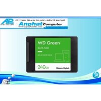 Ổ Cứng SSD WD Green 240GB Sata3 2.5 WDS240G3G0A - Hàng Chính Hãng
