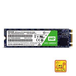 Ổ cứng SSD WD Green 480GB M2 2280 (WDS480G2G0B)