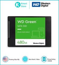 Ổ cứng SSD WD Green 480GB SATA III 2.5 inch WDS480G2G0A - Hàng Chính Hãng
