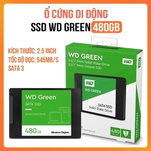 Ổ Cứng SSD Western Digital Green 480GB SATA 3