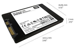 Ổ cứng SSD Western Digital Green M.2 WDS240G2G0A - 240GB