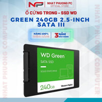 Ổ cứng SSD Western Digital Green 240GB 2.5-Inch SATA III WDS240G3G0A