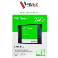 Ổ CỨNG SSD WESTERN DIGITAL 240GB / 480GB / 1TB - 2.5INCH SATA III - GREEN - TEM FPT / SPC PHÂN PHỐI