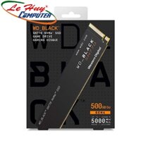 Ổ cứng SSD Western Digital Black SN770 500GB M2 PCIe NVMe Gen 4x4 WDS500G3X0E