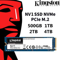 Ổ cứng thể rắn Kingston NV1 M.2 Nvme SSD 2TB PcIe 2280 cho máy tính xách tay Máy tính để bàn