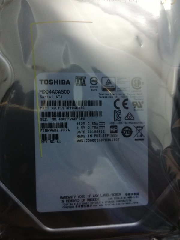 Ổ cứng Toshiba MD04ACA500 5TB