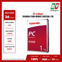 Ổ cứng Toshiba P300 HDWD110UZSVA 1TB (3.5Inch/ 7200rpm/ 64MB/ SATA3)