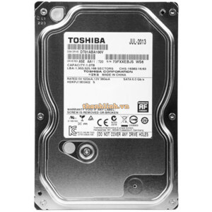 Ổ cứng trong Toshiba 3.5" SATA3 5700rpm 32MB AV HDD - DT01ABA300V