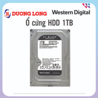 Ổ cứng  WD HDD Black 1TB 3.5" SATA 3/ 64MB Cache/ 7200RPM (Màu đen)