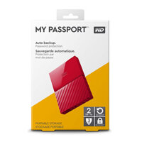 Ổ cứng WD My Passport 2TB red
