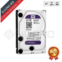 Ổ cứng WD Purple 3TB WD30PURZ - Loại ổ tím chuyên dụng (Bảo hành 3 năm)