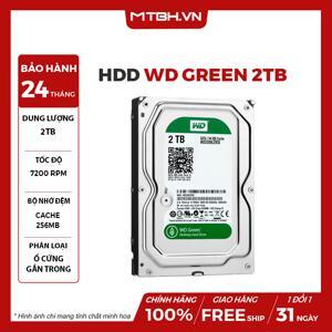 Ổ cứng Western 2TB GREEN