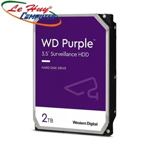 Ổ cứng Western Digital Purple 2TB 64MB Cache WD22PURZ
