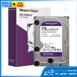 Ổ cứng Western Digital Purple 2TB 64MB Cache WD22PURZ