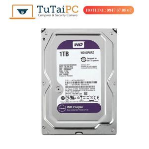 Ổ cứng Western Digital Purple - 1TB, 64MB Cache