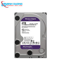Ổ cứng Western Digital Purple 4TB 256MB Cache 5400RPM WD43PURZ