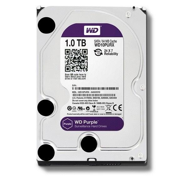 Ổ cứng Western Digital WD10PURX Purple 1Tb SATA3