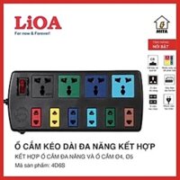 Ổ dây 10 ổ cắm LiOA 3m/5m