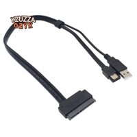 Ổ đĩa cứng 2,5 inch SATA 22Pin sang eSATA Data USB Bộ chuyển đổi cáp để tối ưu hóa cho SSD, Hỗ trợ UASP SATA III EC-SSHD