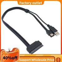 Ổ đĩa cứng 2,5 inch SATA 22Pin sang eSATA Data USB Bộ chuyển đổi cáp để tối ưu hóa cho SSD, Hỗ trợ UASP SATA III EC-SSHD