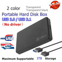 Ổ Đĩa Cứng SATA USB 2.5 3.0 "Hộp Đựng Windows Máy Tính Xách Tay Gắn Ngoài HDD SSD