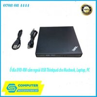 Ổ đĩa DVD-RW cắm ngoài USB Thinkpad cho Macbook, Laptop, PC