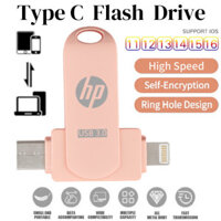 Ổ đĩa Flash HP Otg Pendrive 1TB TypeC 512GB Type C Pendrive cho Iphone Otg Thumb Dive