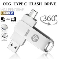 Ổ đĩa Flash HP Otg Pendrive 512GB TypeC 1TB Ổ đĩa Flash Usb cho điện thoại Otg ThumbDrive