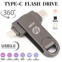 Ổ đĩa Flash HP Otg Pendrive 1TB TypeC 512GB Usb C Pendrive Otg cho iPhone Storage Pendrive